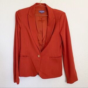 VIVIENNE TAM Orange Blazer SZ M